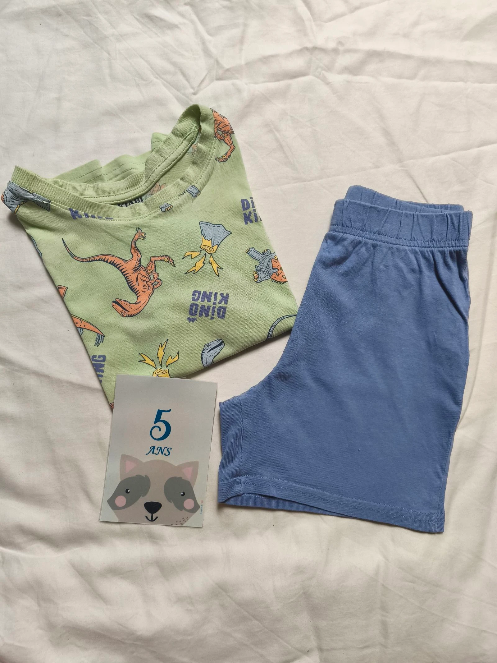 Pyjama léger garçon (5 ans)